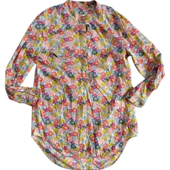 EUC Coach Hadley Floral Tunic Swim Cover Up Top - Picture 8 of 8